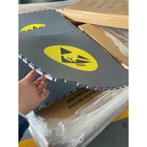 600x600mmx6mm Removable ESD Interlocking PVC Vinyl Floor