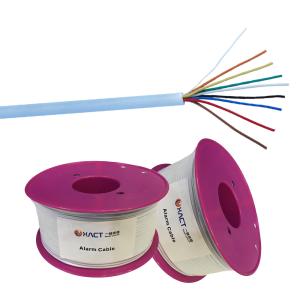 6X0.5mm CCA/Tinned Copper/Copper/TCCA Alarm Cable with PVC Jacket Communication