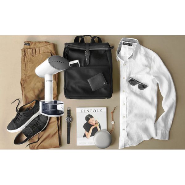 Travel-Ready Handheld Steam Garment Steamer with Large Capacity and No Water Protection