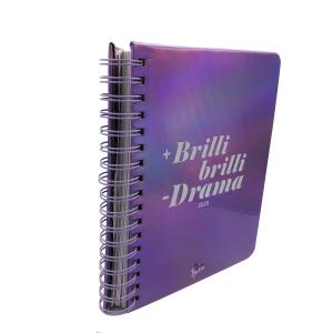 China Weekly Monthly Spiral Paper Notebook OEM Personalised Hard Cover Organizer 8.25 X 6.25inches on sale
