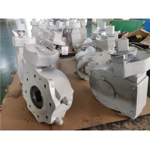 Ductile Iron Casing Aluminum Bronze Worm Gear Operator 9800Nm
