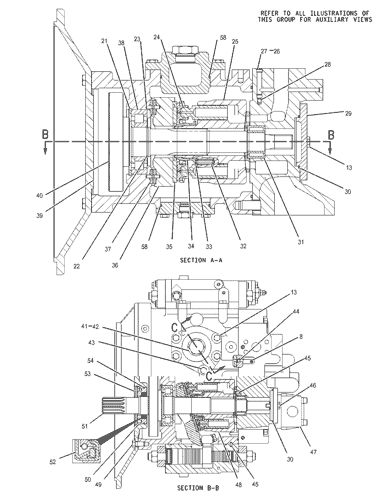 1948300 PUMP GP-MAIN HYDRAULIC Parts scheme