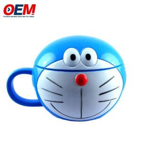 Customised Plastic 3D Animal Cup Plastic Monkey Cup make own desgin cup toy