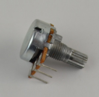 16mm rotary potentiometer with metal shaft, guitar potentiometer, carbon