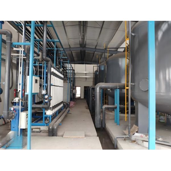 ISO 14001 Water Reclamation Systems Wastewater Treatment Machine In Public