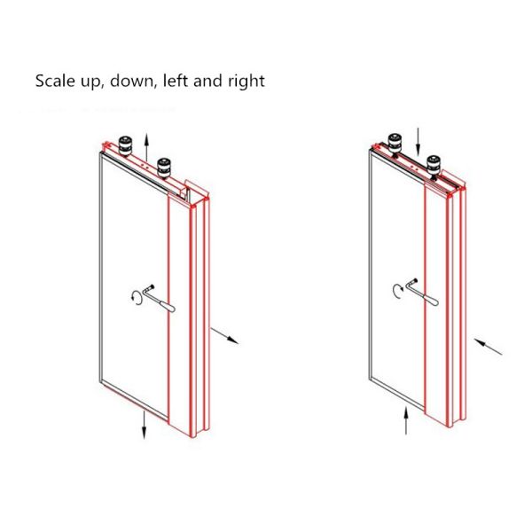 Sound Proof Office Meeting Room Panels 65mm Thickness Wooden Material Sliding Partition Wall