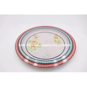 45cm Wedding & party tinplate plate charger plates round dish serving tray