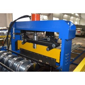 Metal Floor Deck Roll Forming Machine Speed 12m/Min 1.2mm thickness With Touch