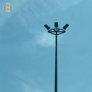 Hot Dip Galvanized 20M 25M 30M High Mast Light Pole