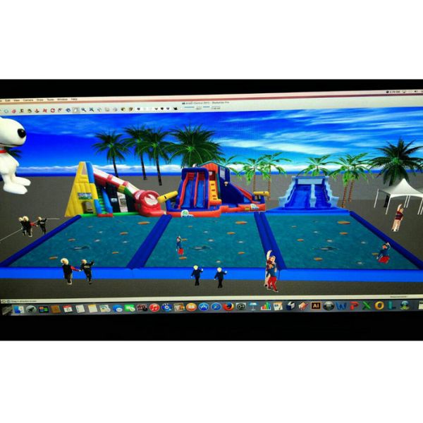 Big Business Inflatable Water Parks