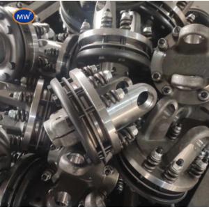 Quality 1.5m Steel Drive Shafts Meeting ISO 9001 Standards 60mm Diameter Splined Ends for sale