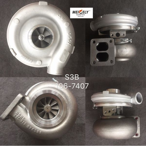Buy 3306 Iron Engine Turbocharger S3B 106-7407 at wholesale prices