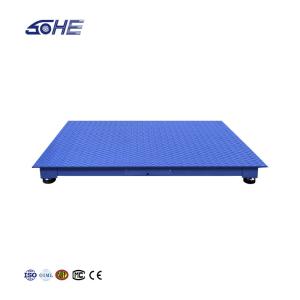 SOHE 1000KG Carbon Steel Floor Scale with Bracket Print LED Display Capacity 0