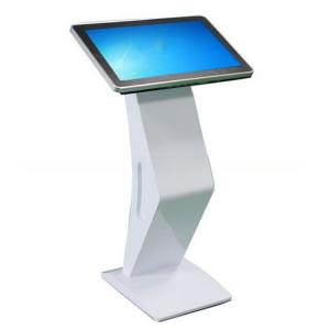 China Alone standing 24 inch TFT LED capacitive touch information terminal kiosk built-in mini PC touch terminal on sale