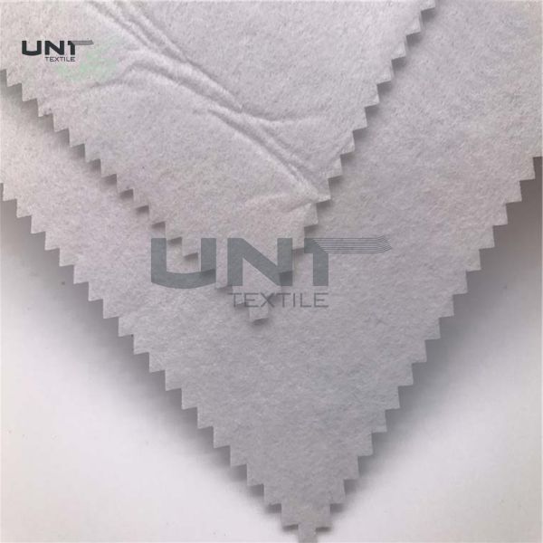 Soft Chemical Bond Nonwoven Embroidery Backing Fabric Fusible For Garment
