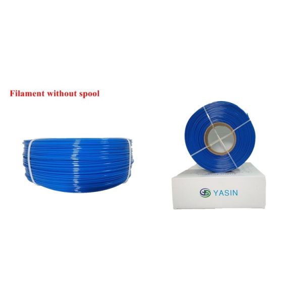 Empty Plastic Rod 3d Printer Filament Pla ABS 1.75mm 1kg In Blue Color