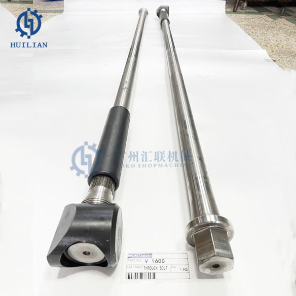 Montabert V55 V1200 V1600 V2500 Hydraulic Hammer Parts Through Bolt for Construct Machinery Cylinder Spare Parts Long Bolt