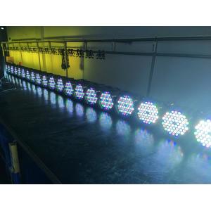 LED Par Can Lights 3W X 54PCS RGBW LED Wash Par Lighting For KTV