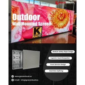 5000nits IP65 Outdoor LED Display Panel 23.5kg Die-Cast Aluminum