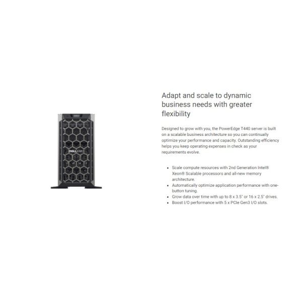 high quality PowerEdge T440 3204 16G 300G H350 495W*1
