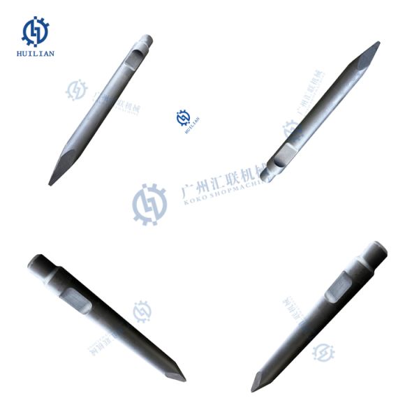 DAEMO ALICON 42crmo Hydraulic Breaker Rock Hammer Forged Type Flat B360 Chisel Tools