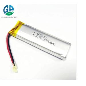KC 1600mAh 102070 3.7v Lithium Polymer Battery Cells Rechargeable