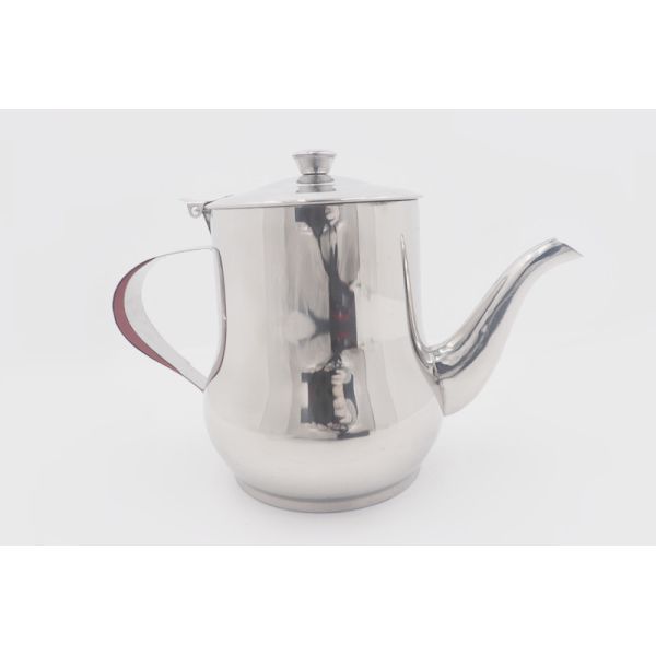 Buy 24oz Kitchen Steel Arab Tea Kettle Anti Side Leakage Oiler at wholesale prices
