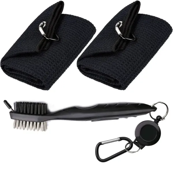 Buy Soft And Comfortable Microfiber Golf Towel With Hanging Loop Included And Various Designs at wholesale prices