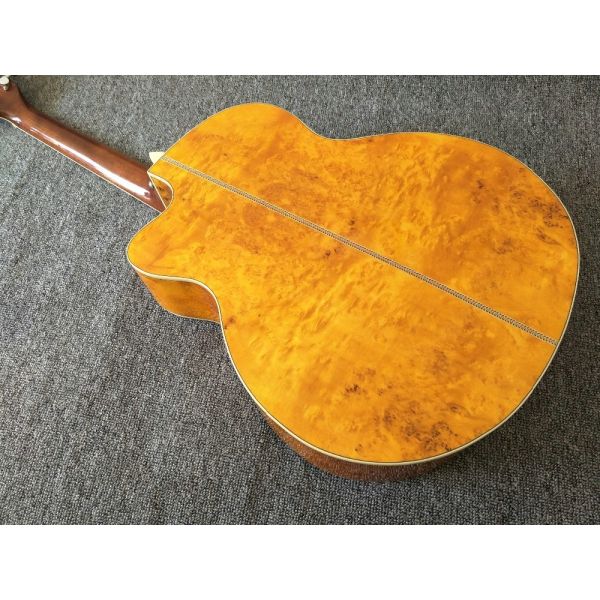 12 Strings Acoustic Guitar / guitar natural AAA Solid Spruce Body 43 inch Guitar Acoustic Fishman Pickups guitar
