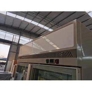 Convenience Store R404a Upright Glass Door Freezer With SECOP Compressor