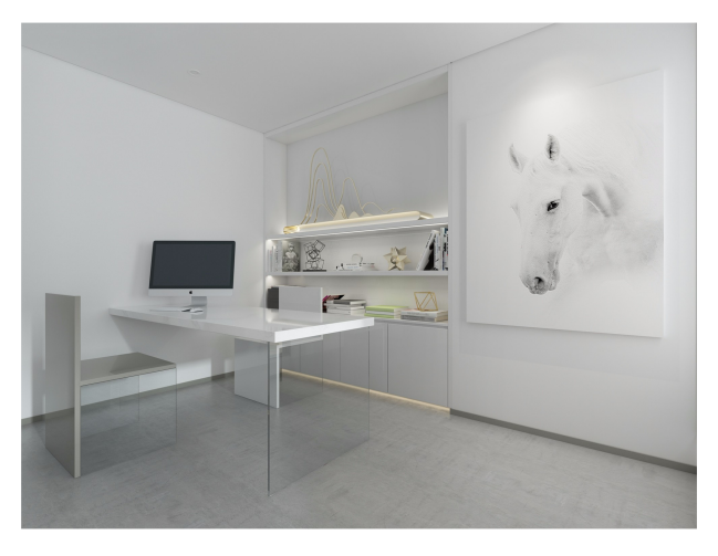 Small LED Aluminium Housing Profile Anodized W8mm*H9mm Surface Mounted