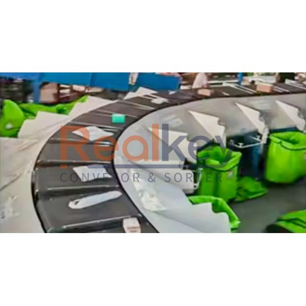 High-Speed E Commerce Cross Belt Sorter System Precision Driven Effective Scalable