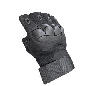 Half-Finger Style Hard Knuckle Gloves for Running and Mountaineering without