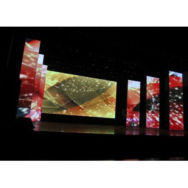 HD Indoor P5 Full Color Led Display Rental / Led Video Wall Panel Great