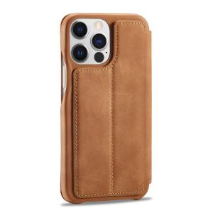 Pu Leather Iphone Wallet Case OEM / ODM Waterproof Phone Case