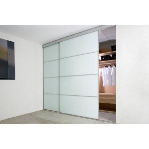 Quality tempered glass door wardrobe for sale