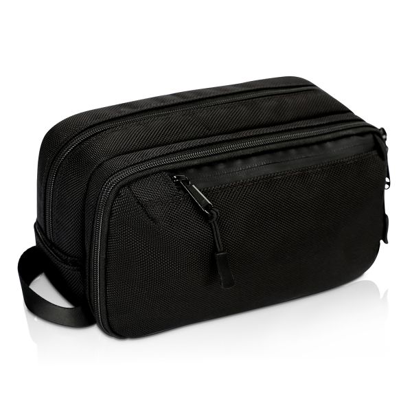 Travel Custom Toiletry Bag Organizer Bag Eco Friendly Hanging Cosmetic Organizer 3 Layers