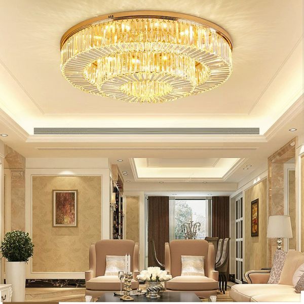 JYLIGHTING Luxury Led Wedding for Living Room Kitchen High Ceiling Morden Stand