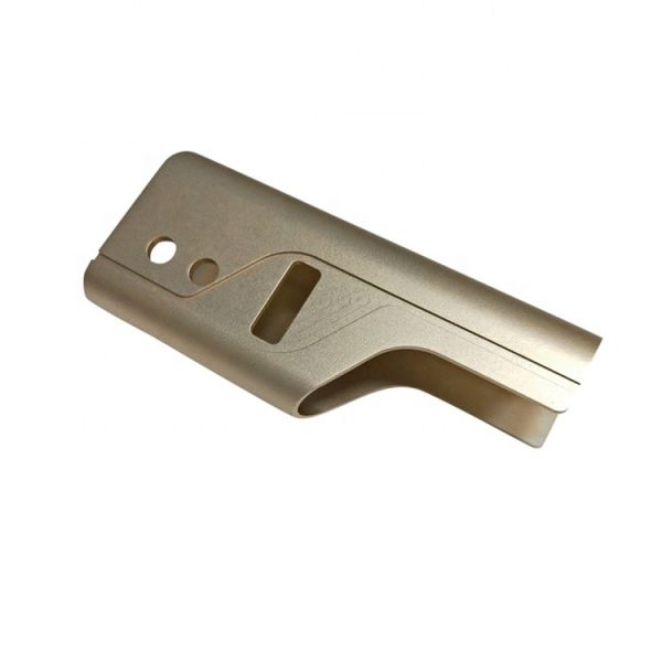 Buy High Efficiency Custom Aluminium Extrusion , Precision Aluminium Extrusion Golden at wholesale prices