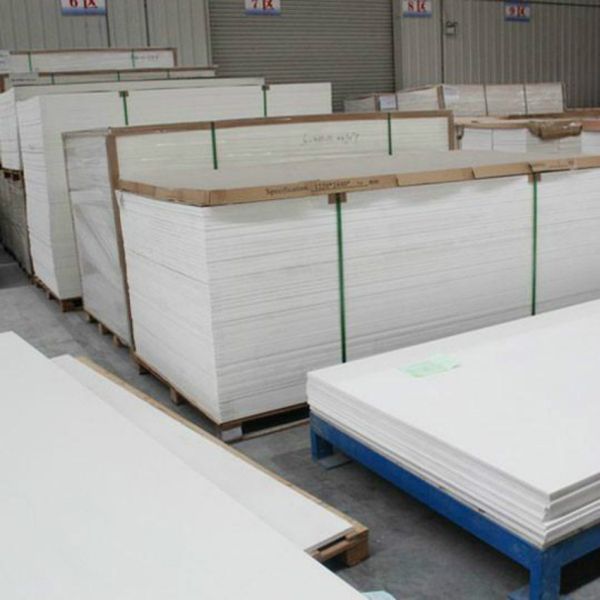 18mm Thick PVC Construction Board , Anti Flame Cabinet High Density Foam Board