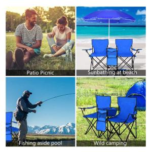 Great Strength Folding Picnic Chair With Umbrella