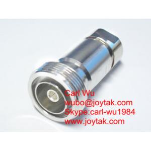 Quality DIN 7/16 connector female jack 1/2&quot; coaxial cable factory made high quality pim -155dbc all brass made in china for sale