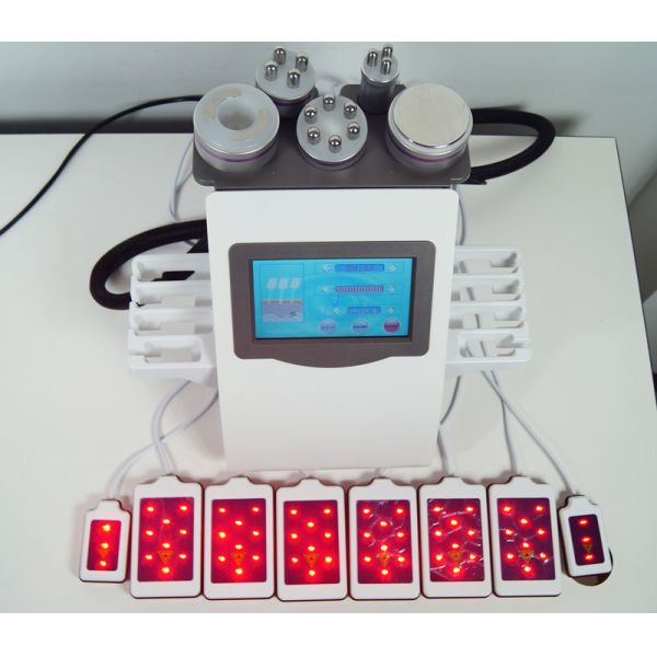 40KHz Laser Lipo Cavitation RF Machine Vacuum Slimming 6 In 1 300W
