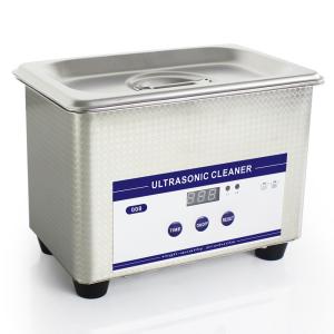 China Mini Stainless Steel Ultrasonic Jewelry Cleaner Tank 42KHz 800ML on sale