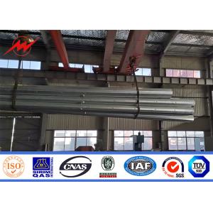 70ft 2 Cections Galvanized Light Pole 2000kg Philippines Ngcp Standard