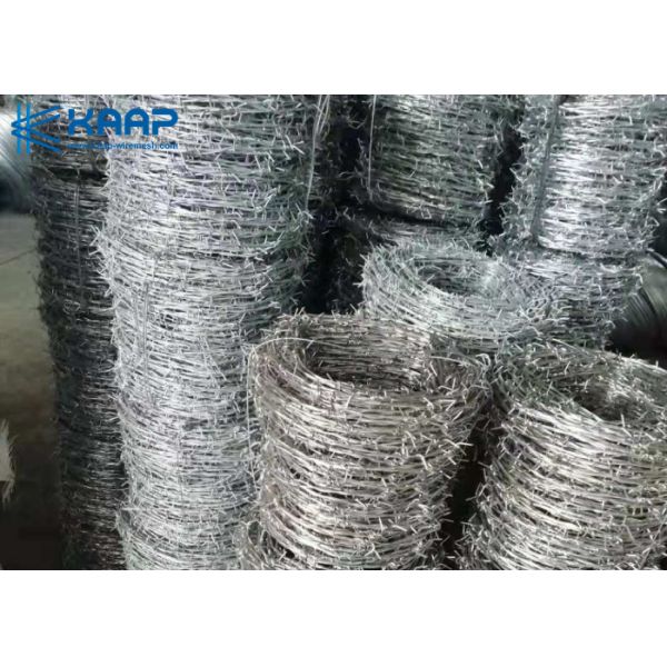 Modern Concertina Barbed Wire Rust Resistance High Precision Strong Tensile