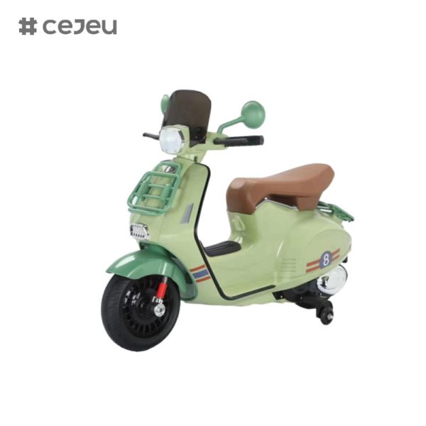 CJ-HSD-9001 New Sale Unisex 12V4.5AH*1 Battery Two-Wheeled Children's Motorcycle Plastic Material Age Range 2 to 4 Years