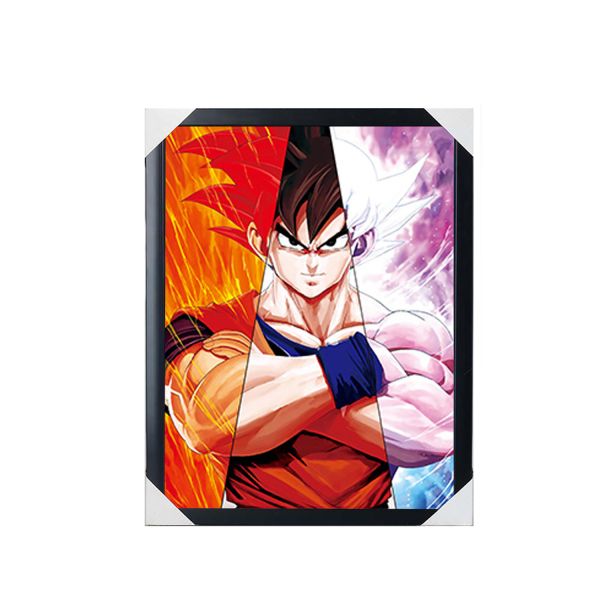 Hot Sale Anime Dragon Ball 3d Lenicular Sheet Holographic Lenticular Anime Poster 3d Picture For Wall