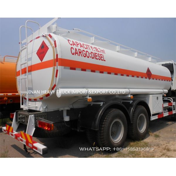 Sinotruk Howo Heavy Cargo Truck 20cbm Oil Tank Transport Truck For Philippines Market