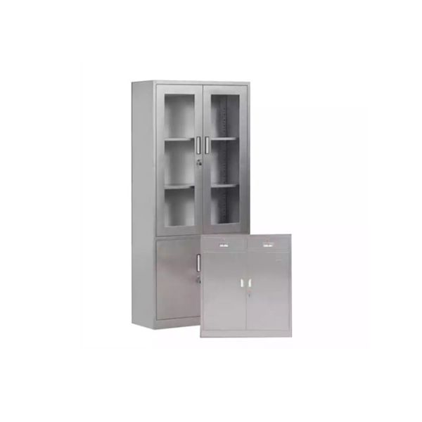 Buy 201 Stainless Steel Western Medicine Cabinet Medical Instrument Storage Cabinet Full Welding at wholesale prices